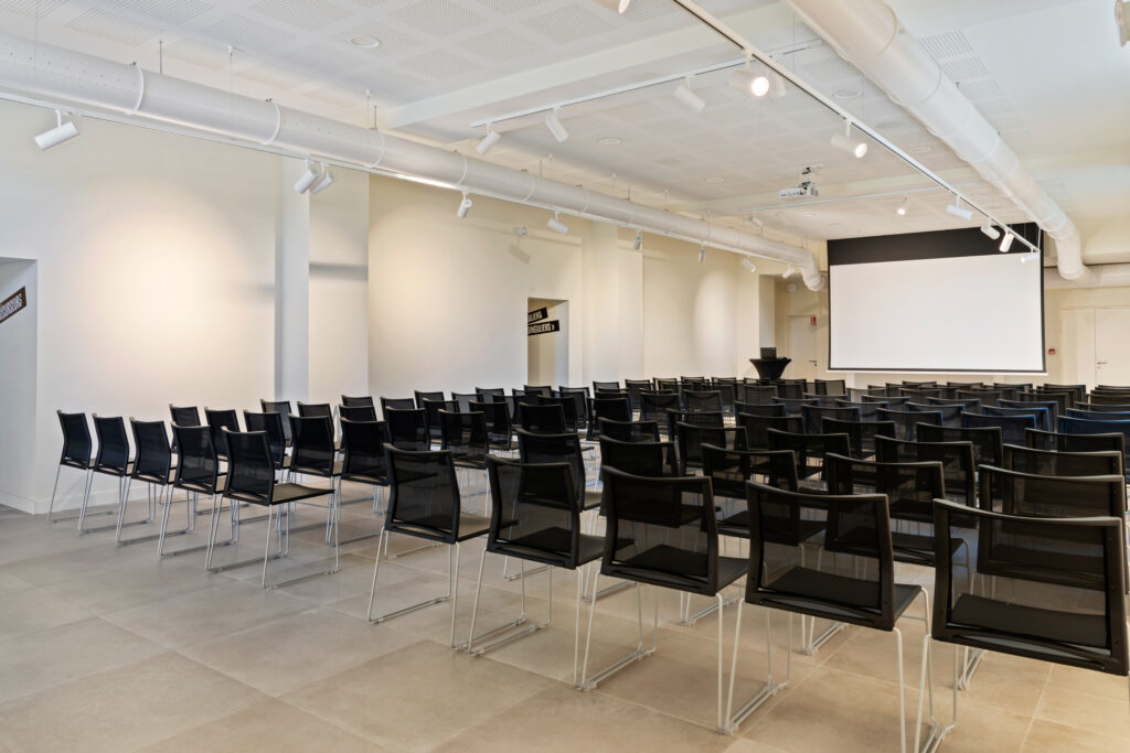 Salle de conférence du Fort de Vaise en format théâtre