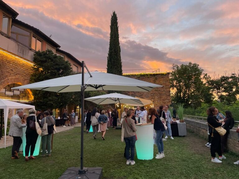 Soirée d’entreprise sur la terrasse du Fort de Vaise